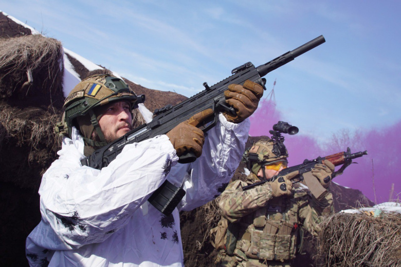 Военнослужащие ВСУ